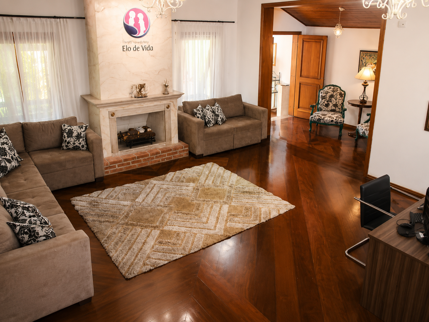 Sala da Clínica Terapêutica Elo de Vida